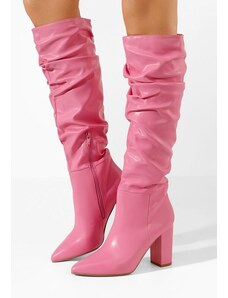 Zapatos Cizme cu toc gros Marquee roz