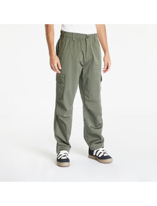 Pantaloni din pânză pentru bărbați Calvin Klein Jeans Essential Regular Ca Green