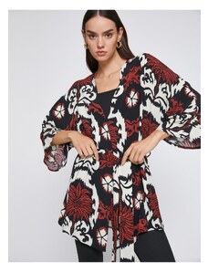 Kimono cu centură cu model Koton