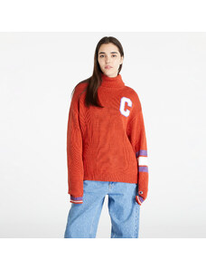 Pulover pentru femei Champion Crewneck Sweater Orange