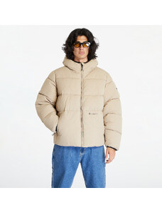Jachetă de iarnă pentru bărbați Champion Hooded Jacket Beige