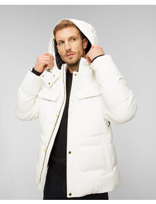 Jachetă din puf alb pentru bărbați Moose Knuckles Skillman
