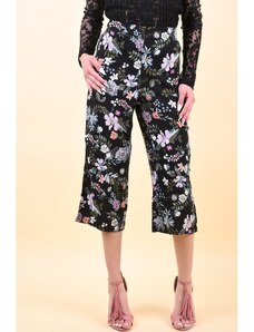 Pantaloni Vero Moda Simply Easy Culotte Black/Isa