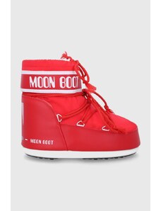 Moon Boot cizme de iarnă Classic Low 2 culoarea roșu