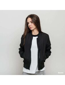 Jachetă bomber pentru femei Urban Classics Ladies Light Bomber Jacket Black