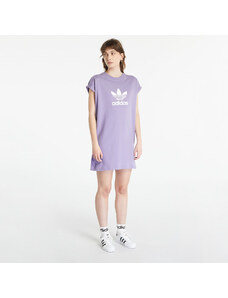 Rochie adidas Originals New Short Sleeve TRF Tee Dress Magic Lilac
