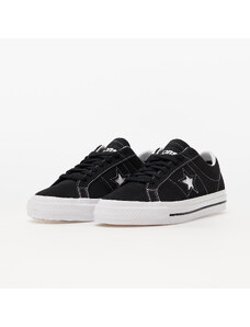 Adidași low-top Converse Cons One Star Pro Suede Black/ Black/ White, unisex