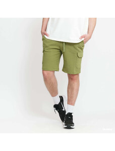 Pantaloni scurți pentru bărbați Urban Classics Organic Cargo Sweatshorts Green