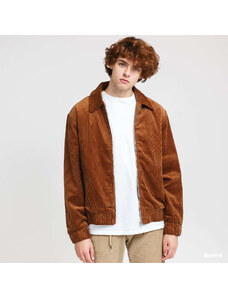 Jachetă pentru bărbați Urban Classics Boxy Corduroy Jacket Brown