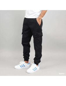 Pantaloni cargo pentru bărbați Urban Classics Washed Cargo Twill Jogging Pants Black