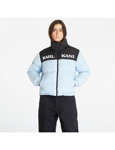 Jachetă de iarnă pentru femei Karl Kani Retro Paisley Reversible Block Puffer Jacket Light Blue/ Black