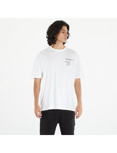 Tricou pentru bărbați Calvin Klein Jeans Future Fade Slogan Short Sleeve Tee White
