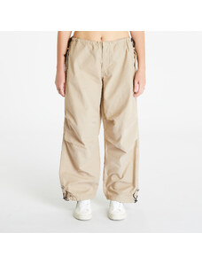 Pantaloni din pânză pentru femei Urban Classics Ladies Cotton Parachute Pants Wetsand