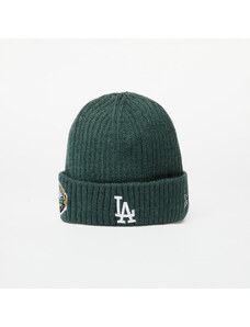 Pălărie New Era MLB New Traditions Beanie Los Angeles Dodgers Dark Green/ White