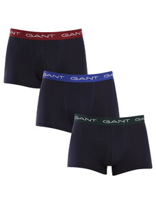3PACK boxeri bărbați Gant albaștri (902333003-604) M