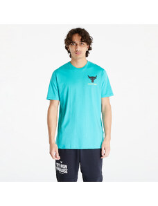 Tricou pentru bărbați Under Armour Project Rock LC Brahma Short-Sleeve T-Shirt Neptune/ Black