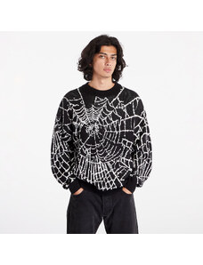 Pulover pentru bărbați Wasted Paris Sweater Grid Black/ White
