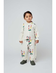 Bobo Choses pijamale pentru bebelusi culoarea bej, modelator