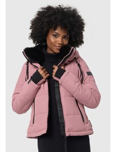 Jachetă scurtă de iarnă pentru femei cu glugă MIT LIEBE XIV Navahoo
