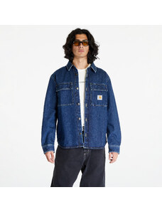 Jachetă din denim pentru bărbați Carhartt WIP Manny Shirt Jacket Blue Stone Washed