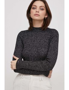 Tommy Hilfiger pulover femei, culoarea negru, light