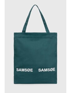 Samsoe Samsoe poșetă culoarea verde