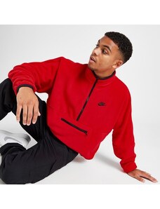 Nike Bluză M Nk Club+ Plr Ls Hz Top Bărbați Îmbrăcăminte Bluze DX0525-657 Roșu