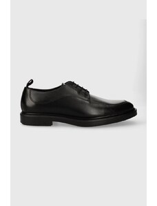 BOSS pantofi de piele Larry barbati, culoarea negru, 50511939