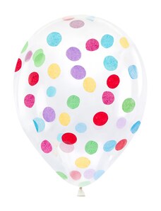 Partydeco Set 6 Baloane cu Confetti