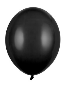 Partydeco Set 10 Baloane Negru Pastel - 30 cm