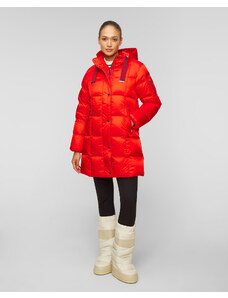 Jachetă lungă pentru femei BOGNER Fanja-D1 - roșu