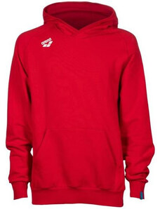 Arena team unisex hooded sweat panel red s