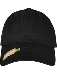 Flexfit Black cap made of recycled polyester