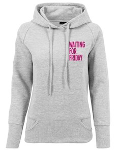 MT Ladies Women's Waiting for Friday Hoody Grey