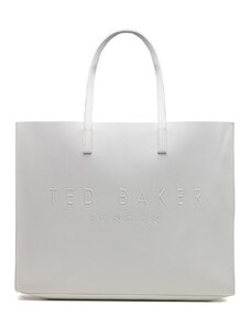 TED BAKER Geantă Sukicon Crosshatch East West Icon Bag 248227 lt-grey