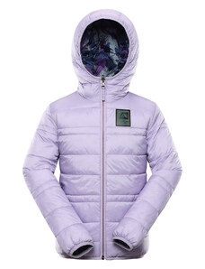 Children's double-sided jacket hi-therm ALPINE PRO EROMO pastel lilac variant pd