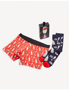 Celio Boxers & Socks in Gift Box - Men's