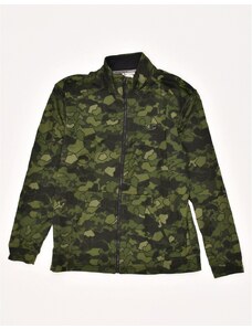 Messina Hembry Clothing Ltd Vintage Champion Size M Camouflage Tracksuit Top Jacket in Green