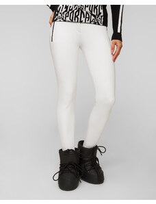 Pantaloni cu epoleți pentru femei Sportalm - alb