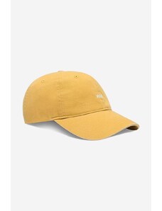 Wood Wood șapcă de baseball din bumbac Low profile twill cap culoarea galben, uni 12110804.7083-OFFWHITE