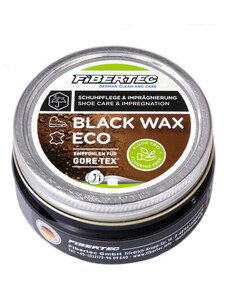 Fibertec Shoe Wax Eco Shoe Wax pentru îngrijirea intensivă a pielii negru 100 ml