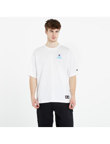 Tricou pentru bărbați Champion x Space Invaders Crewneck T-Shirt White