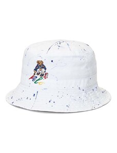 Polo Ralph Lauren pălărie din bumbac pentru copii culoarea alb, bumbac