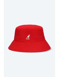Kangol pălărie Bermuda Bucket culoarea roșu K3050ST.SCARLET-SCARLET