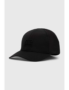 C.P. Company șapcă Baseball Cap culoarea negru, cu imprimeu, 15CMAC146A005904A