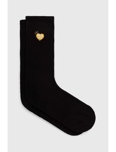 Human Made șosete Pile Socks bărbați, culoarea negru, HM26GD004