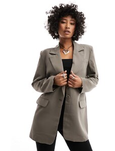 ONLY oversized blazer in taupe-Neutral