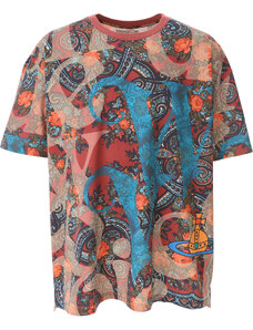 Vivienne Westwood Tricou pentru Bărbați, Multicolor, Bumbac, 2024, M XL