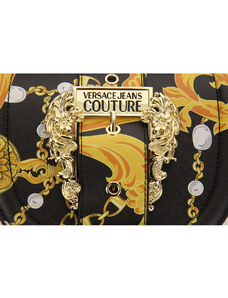 Versace Jeans Couture Geantă de Mână cu Mâner, Negru, Saffiano, 2024