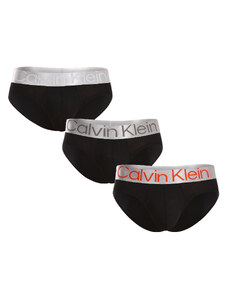 3PACK slipuri bărbați Calvin Klein negre (NB3129A-GTB) XL